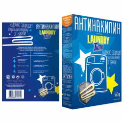 Антинакипин для стиральных машин Laundrry Time - 550 г Антинакипин для стиральных машин Laundrry Time - 550 г