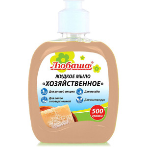 Мыло жидкое хозяйственное Любаша - 500 мл