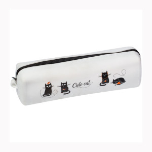 Пенал силиконовый ArtSpace Cute cat - 200*60*55 мм