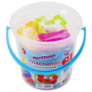 Пластилин Юнландия Подводный мир - 5 цветов - 300 г