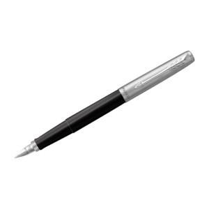 Ручка перьевая Parker Jotter Black Chrome - 0,8 мм