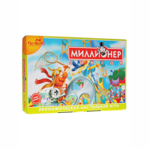 Игра настольная экономическая Миллионер-юниор