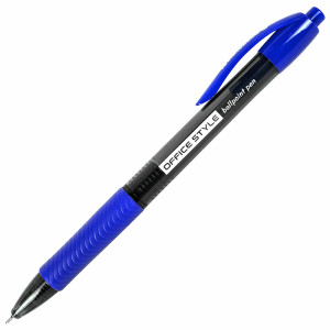 Авторучка шариковая Brauberg Office Style - Синяя - 0,7 мм