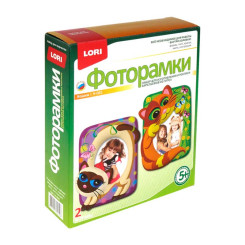 Фоторамка из гипса Lori Кошки-мишки - Набор для изготовления