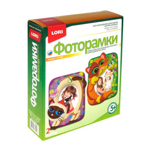 Фоторамка из гипса Lori Кошки-мишки - Набор для изготовления