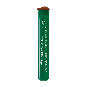 Грифель Faber-Castell Polymer - 2В - 0,5 мм