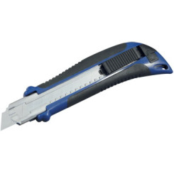 Нож канцелярский Brauberg Universal - 18 мм - 2 сменных лезвия Нож канцелярский Brauberg Universal - 18 мм - 2 сменных лезвия