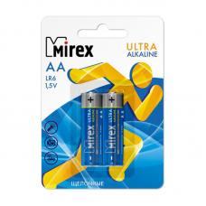 Батарейка алкалиновая Mirex LR6 - АА - 1,5V - 4 штуки