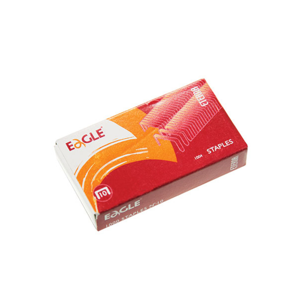 Скобы для степлера Staff №10 - Оцинкованные - 1000 штук Скобы для степлера Staff №10 - Оцинкованные - 1000 штук