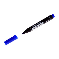 Маркер перманентный Centropen 8566 - 2,5 мм - Синий Маркер перманентный Centropen 8566 - 2,5 мм - Синий