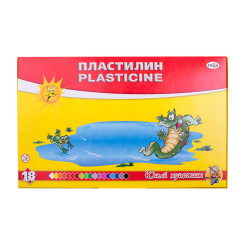 Пластилин Гамма Юный художник - 18 цветов - 252 г Пластилин Гамма Юный художник - 18 цветов - 252 г