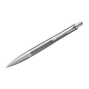 Ручка шариковая Parker Urban Premium Silvered Powder CT - 1 мм - Синяя