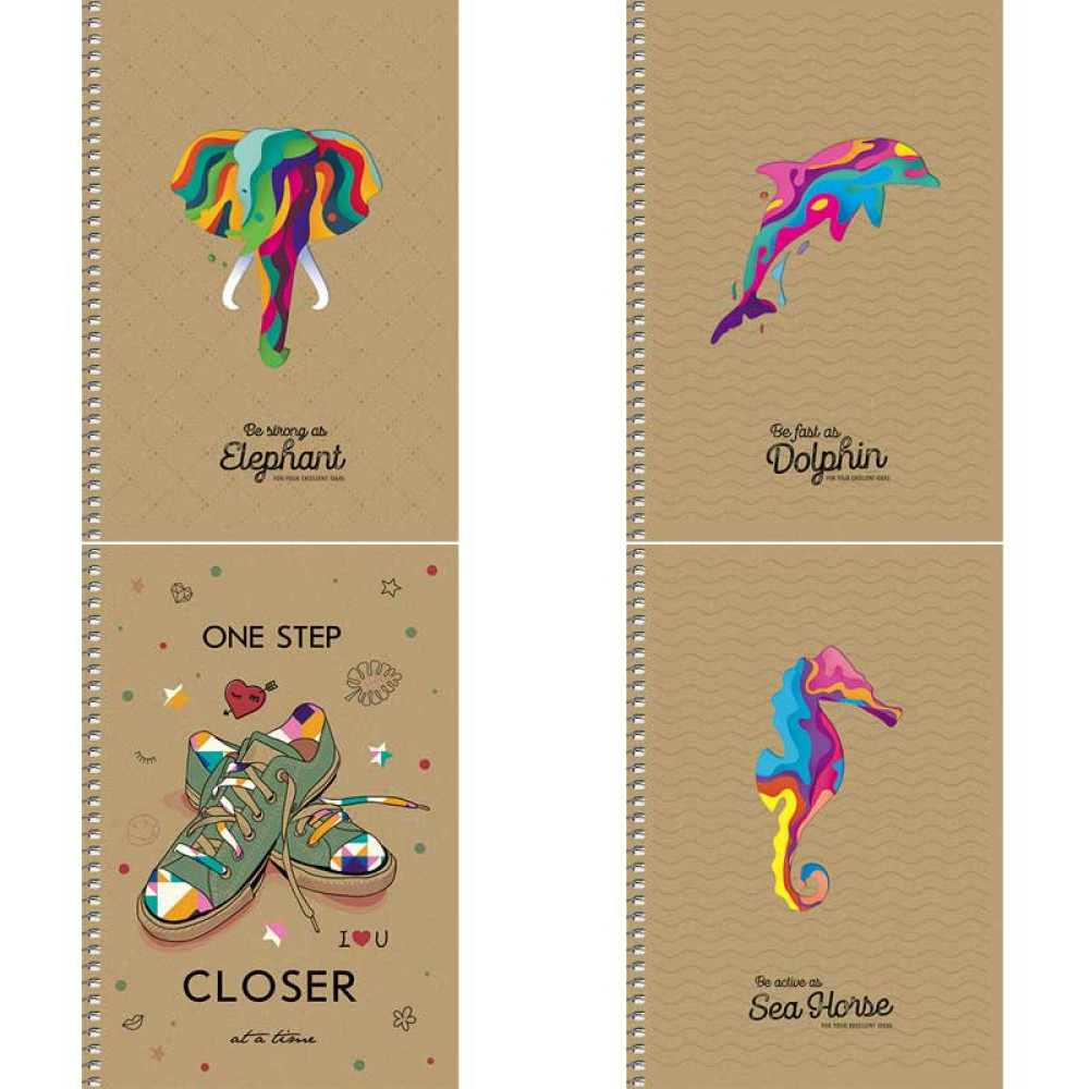 Тетрадь Школярик - А5 - Лазерная высечка - Без линовки - 96 листов Тетрадь Школярик - А5 - Лазерная высечка - Без линовки - 96 листов