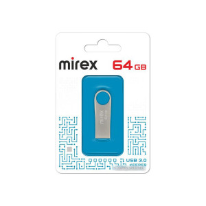 USB-флеш-накопитель Mirex Keeper - 64 ГБ - Серебро