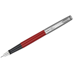 Ручка перьевая Parker Jotter Original Red Chrom - 0,8 мм - Красная