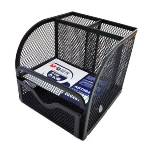 Подставка канцелярская M&G - Металлическая - Черная