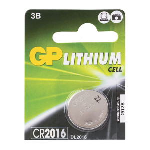 Батарейка литиевая GP - CR2016 - 5BL - 1 штука