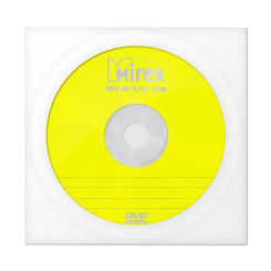 Диск DVD-R 16х Mirex - 4,7 Гб - 1 шт Диск DVD-R 16х Mirex - 4,7 Гб - 1 шт