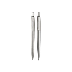 Набор Parker Jotter Stainless Steel - Ручка шариковая - Механический карандаш - Синяя