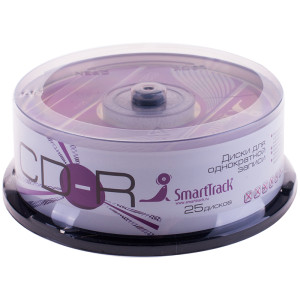 Диск CD-R Smart Track 52x Cake Box - 700 мб - 1 шт
