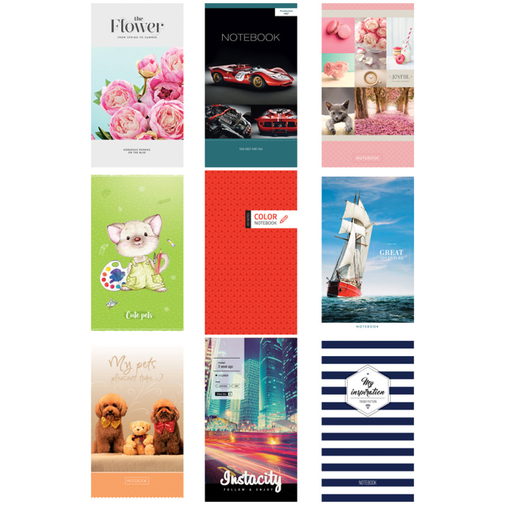 Блокнот ArtSpace Микс. Ассорти - А6 - На скрепке - 24 листа Блокнот ArtSpace Микс. Ассорти - А6 - На скрепке - 24 листа