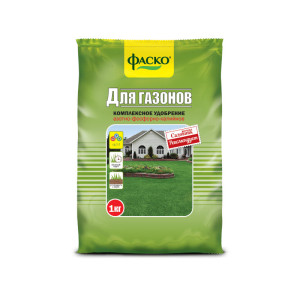 Удобрение для газона тукосмесь Фаско - 3 кг