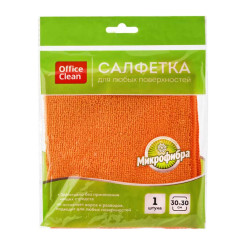 Салфетка для уборки OfficeClean Стандарт - Микрофибра - 1 шт