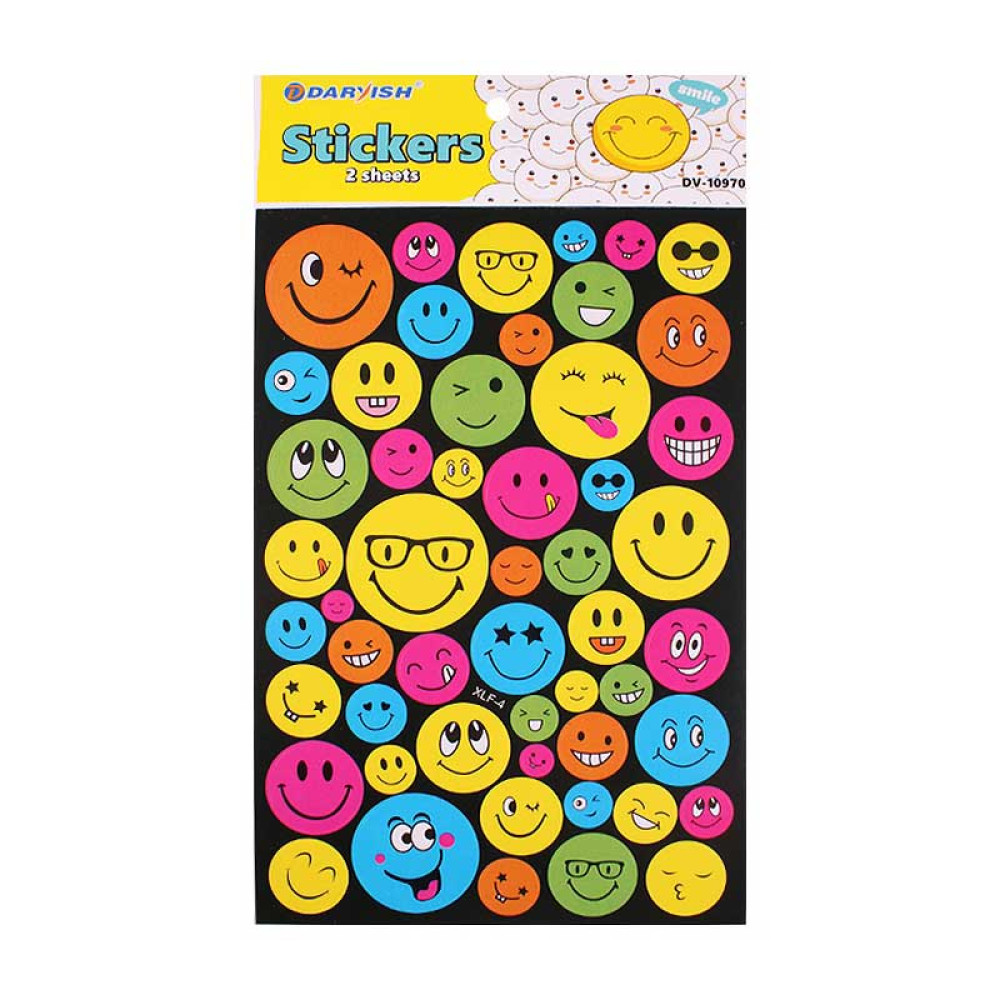 Наклейки Darvish - 2 листа - Ассорти Наклейки Darvish - 2 листа - Ассорти