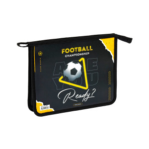 Папка для тетрадей ArtSpace Football - 1 отделение - А5 - На молнии
