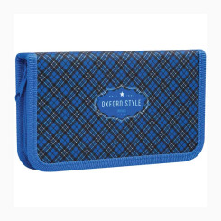 Пенал ArtSpace Синяя шотландка - 190*110 мм - 1 отделение Пенал ArtSpace Синяя шотландка - 190*110 мм - 1 отделение