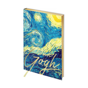 Ежедневник недатированный Greenwich Line Vision. Van Gogh. Night - А5 - 136 листов