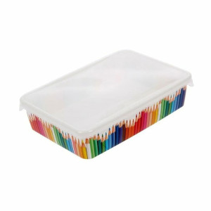 Корзина для хранения с крышкой Карандашница - 22*14*5,2 см
