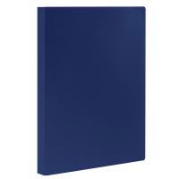 Папка пластиковая Staff - 20 файлов - 500 мкм - Синяя