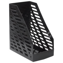 Лоток вертикальный Brauberg MAXI-plus - Пластик - Черный Лоток вертикальный Brauberg MAXI-plus - Пластик - Черный