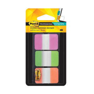 Флажки-закладки Post-it Professiona - 25*38 мм - 3*22 л