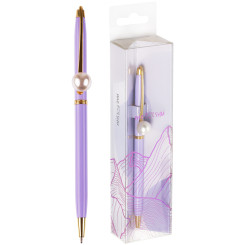 Авторучка шариковая Meshu Lilac jewel - 1 мм - Синяя