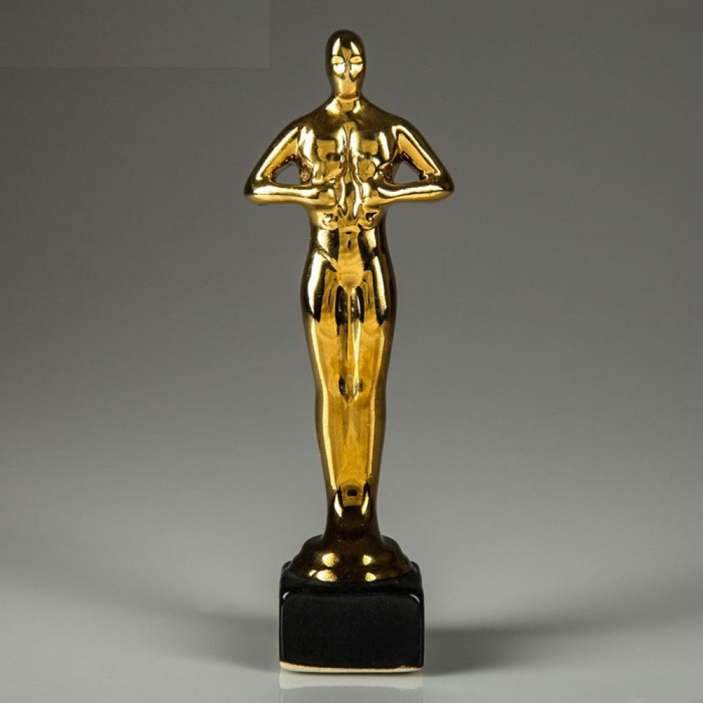 Статуэтка Оскар - 16 см - Керамика Статуэтка Оскар - 16 см - Керамика