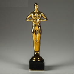 Статуэтка Оскар - 16 см - Керамика Статуэтка Оскар - 16 см - Керамика