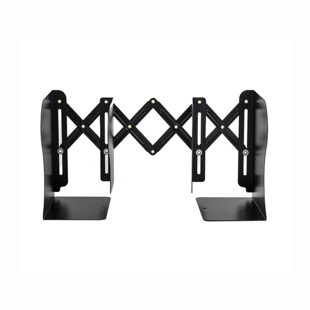 Подставка-держатель для книг Brauberg - 10-50 см - Раздвижная - Черная Подставка-держатель для книг Brauberg - 10-50 см - Раздвижная - Черная