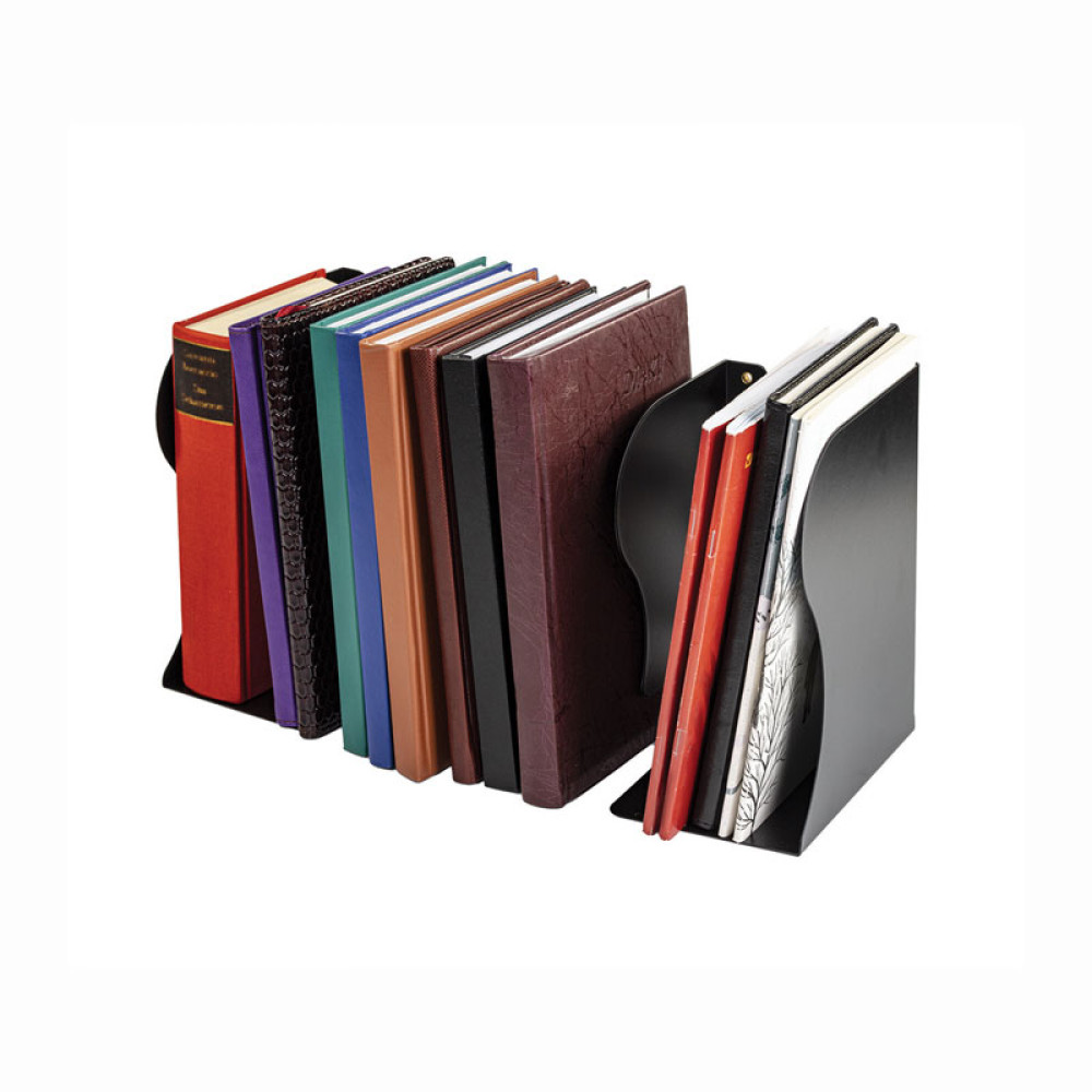 Подставка-держатель для книг Brauberg - 10-50 см - Раздвижная - Черная Подставка-держатель для книг Brauberg - 10-50 см - Раздвижная - Черная