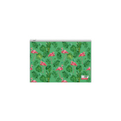 Папка-конверт Erich Krause Tropical Flamingo - На молнии - В5 - 140 мкм