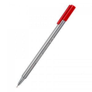 Линер Staedtler Triplus fineliner - 0,3 мм - Красный