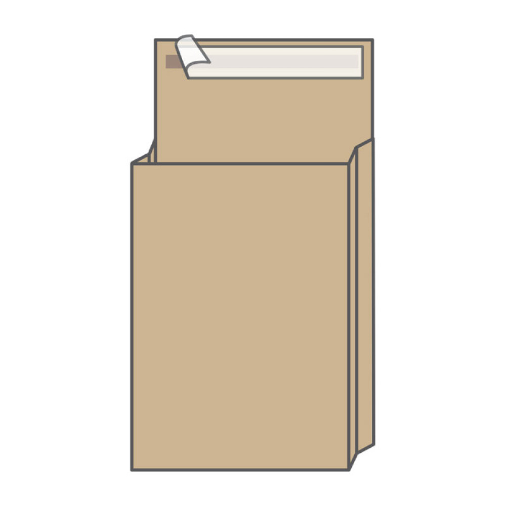 Конверт-пакет UltraPac - С4- Коричневый крафт Конверт-пакет UltraPac - С4- Коричневый крафт