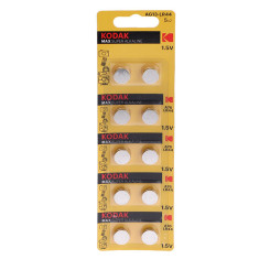 Батарейка алкалиновая Kodak - LR44/357/AG13 10BP - 1 штука