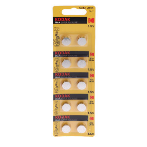 Батарейка алкалиновая Kodak - LR44/357/AG13 10BP - 1 штука