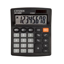 Калькулятор настольный Citizen SDC-805NR - 8 разрядов