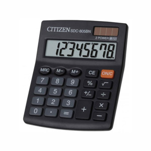 Калькулятор настольный Citizen SDC805ВN - 8 разрядный