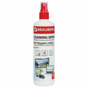 Чистящий спрей для мониторов Brauberg - 250 мл