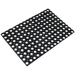 Коврик напольный ячеистый OfficeClean - 80*120*1,6 см - Черный