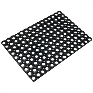 Коврик напольный ячеистый OfficeClean - 80*120*1,6 см - Черный